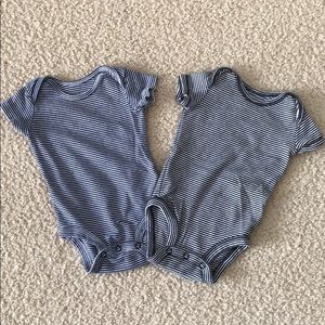 Carter’s striped onesies